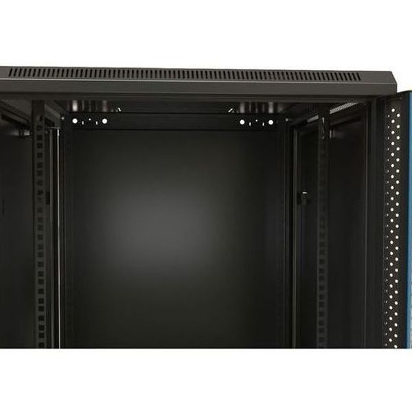Шкаф коммутационный HyperLine TWB-0945-SR-RAL9004 черный
